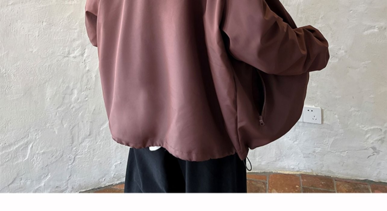 Unisex Waterproof Hooded Outdoor Jacket for Spring & Fall