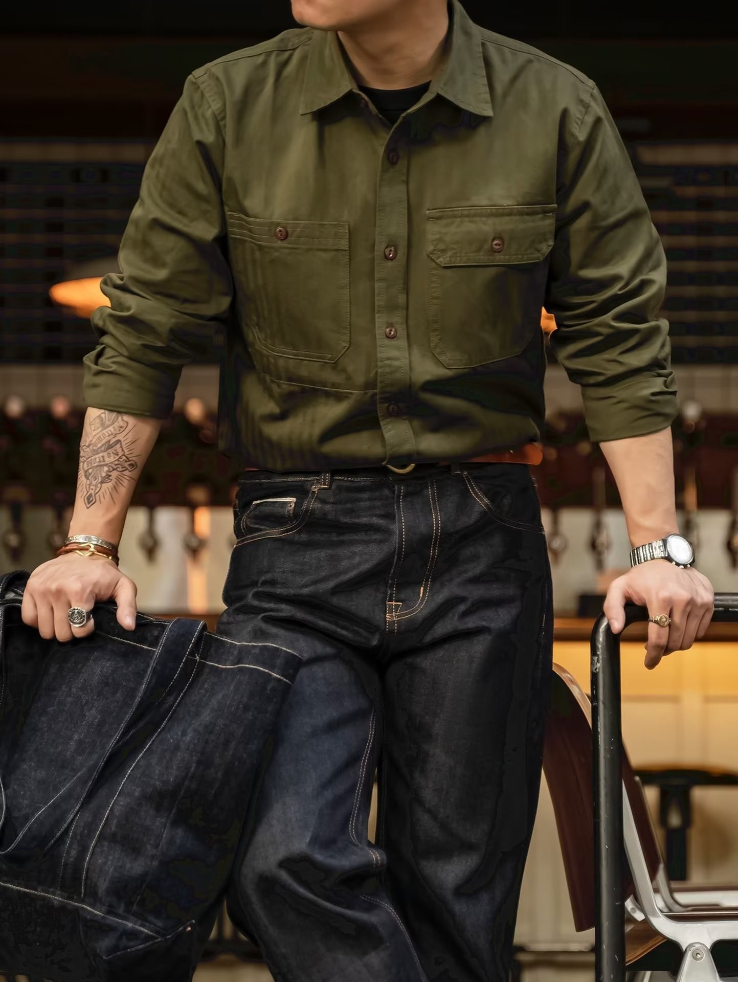 Vintage Loose Fit Men