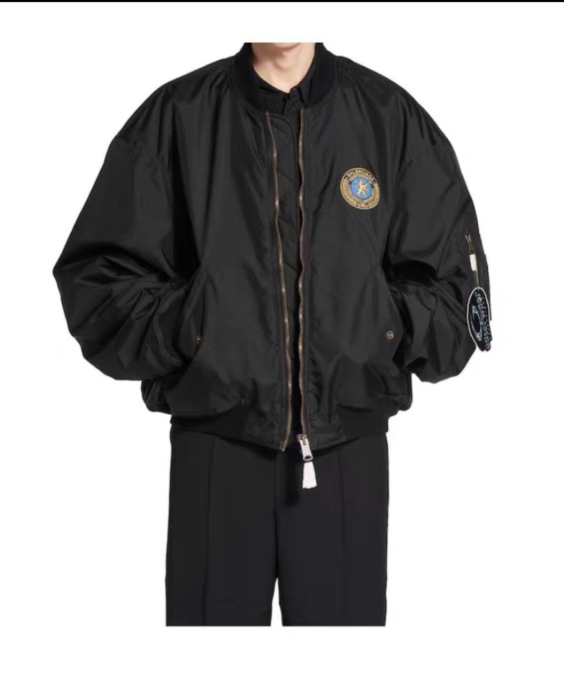 Paris Style Embroidered Pilot Jacket - Yang Chaoyue Edition Paris Style Embroidered Pilot Jacket - Yang Chaoyue Edition