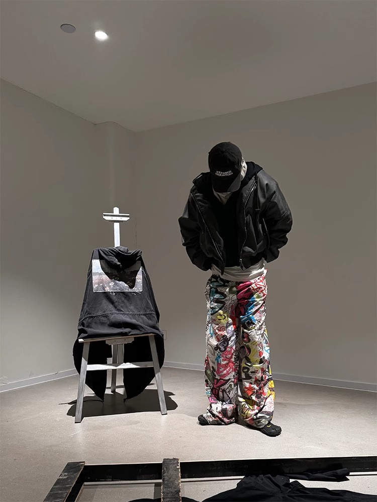 2025 Double-Layer Hooded Bomber Jacket 2025 Double-Layer Hooded Bomber Jacket