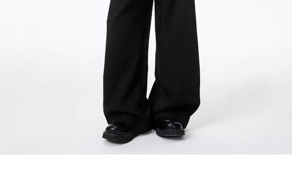 Magila Cleanfit Black Loose Fit Dress Pants