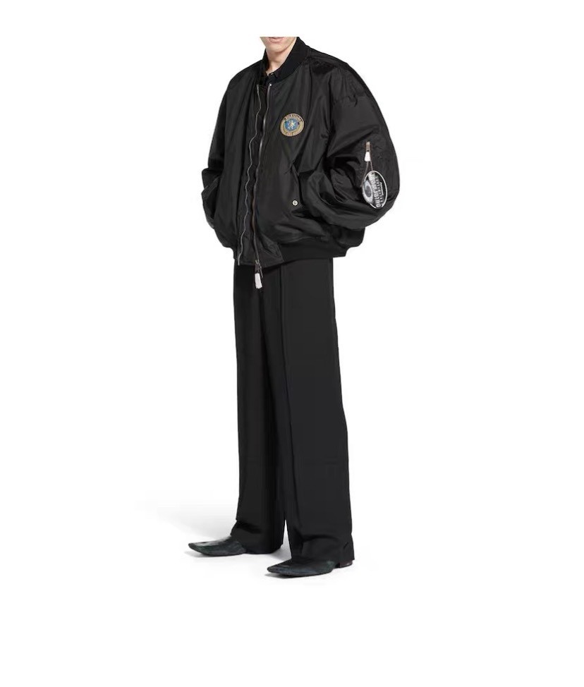 Paris Style Embroidered Pilot Jacket - Yang Chaoyue Edition Paris Style Embroidered Pilot Jacket - Yang Chaoyue Edition