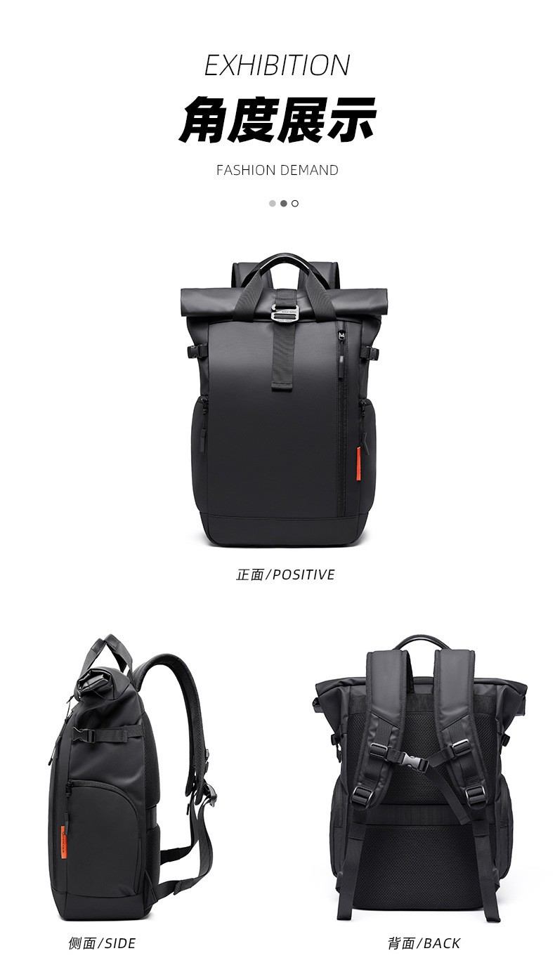 Tangcool Waterproof Oxford Fabric Men's Laptop Backpack Tangcool Waterproof Oxford Fabric Men