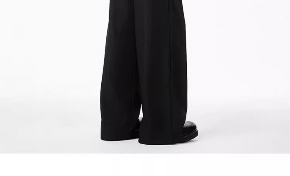 Magila Cleanfit Black Loose Fit Dress Pants