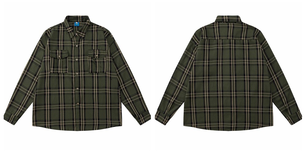 Vintage Floral Striped Cotton Blend Shirt with Tie