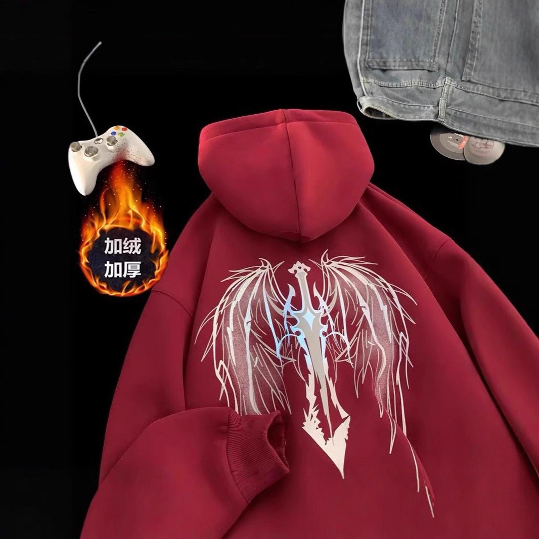 Black Washed Loose Straight-Leg Denim Jeans