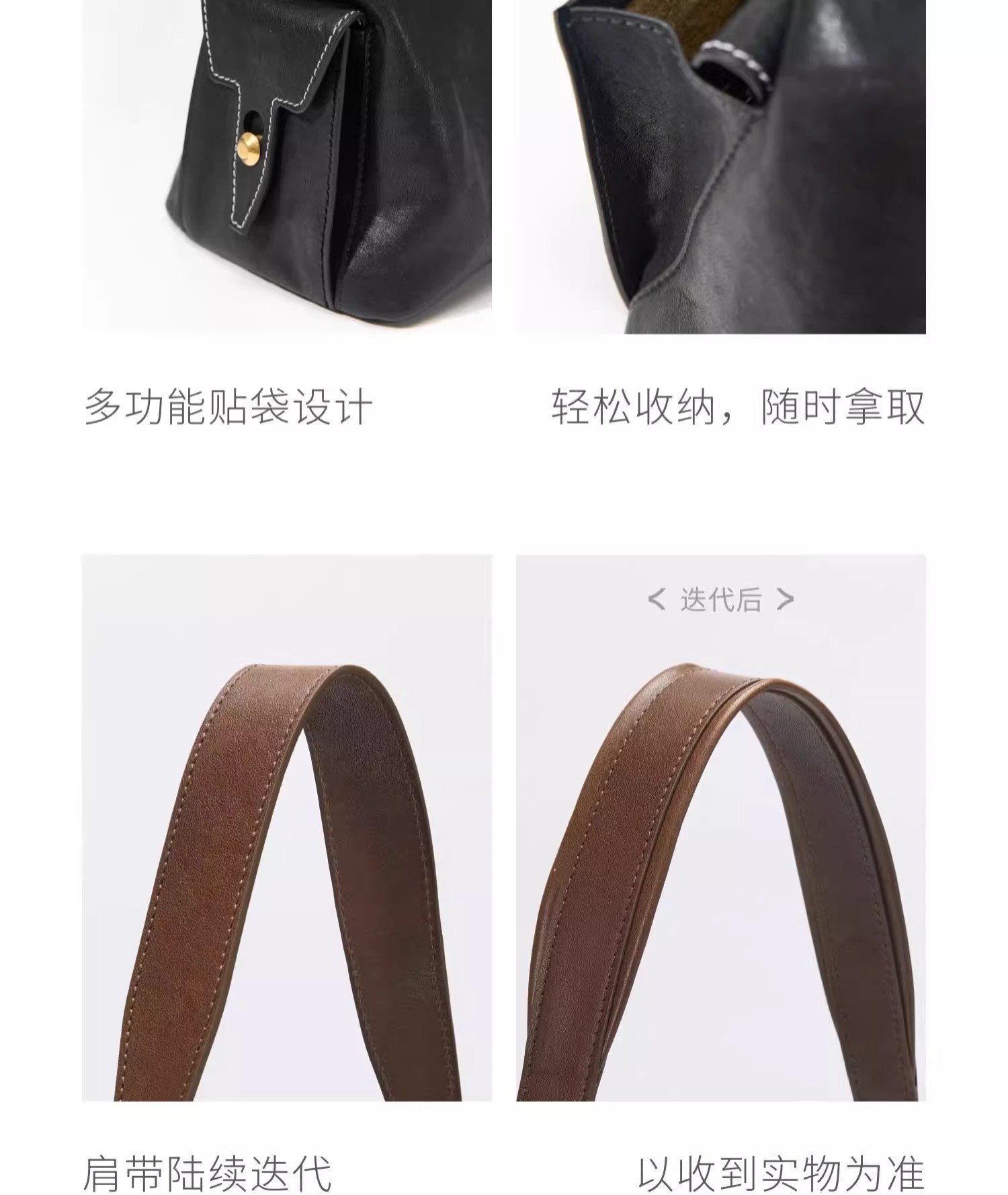 Songmont Vintage Hobo Shoulder Bag in Soft Full-Grain Leather Songmont Vintage Hobo Shoulder Bag in Soft Full-Grain Leather