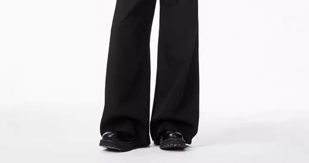 Magila Cleanfit Black Loose Fit Dress Pants