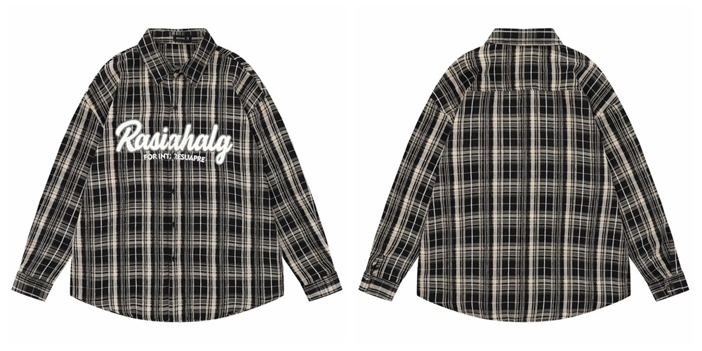 Vintage Floral Striped Cotton Blend Shirt with Tie