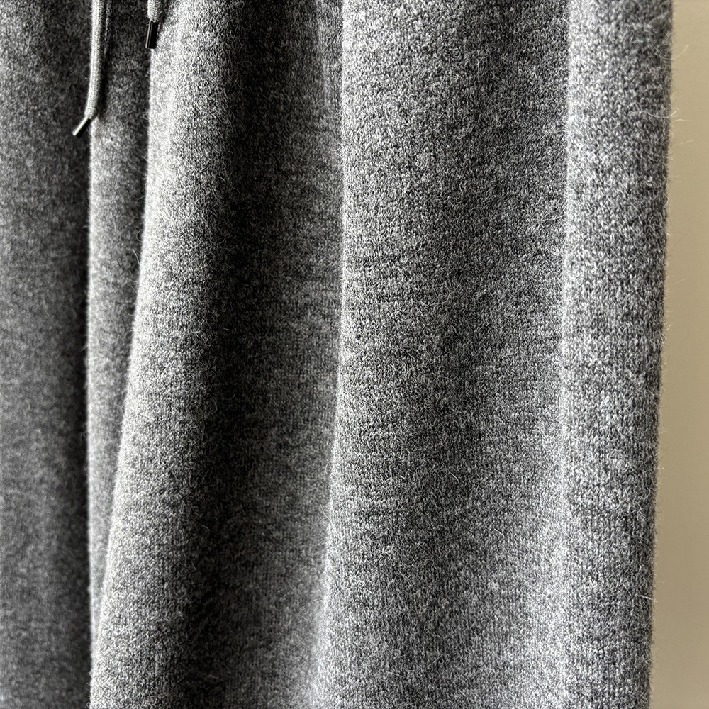 Yanshuang Casual Wide-Leg Knit Pants for Women Yanshuang Casual Wide-Leg Knit Pants for Women