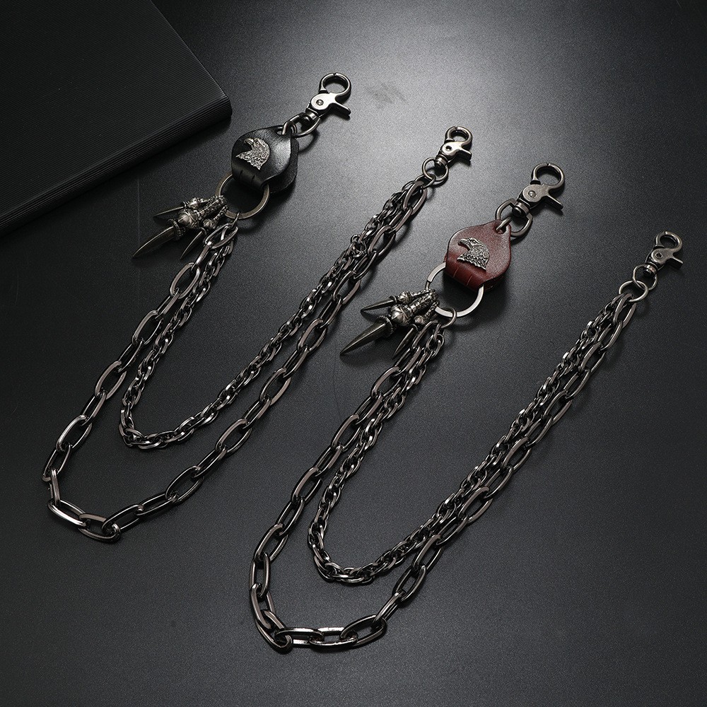 Unisex Punk Hip-Hop Multi-Layer Metal Waist Chain Unisex Punk Hip-Hop Multi-Layer Metal Waist Chain