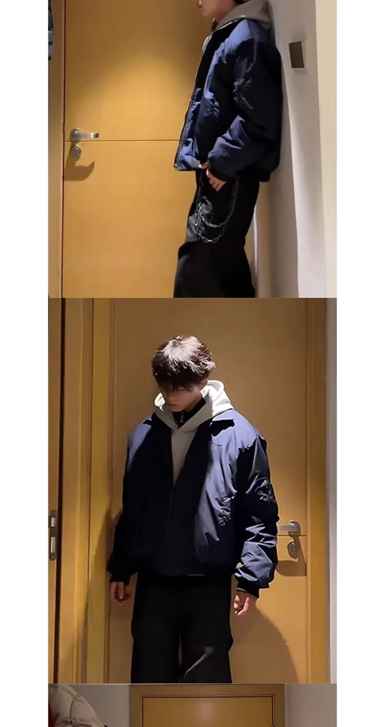 Men's Cleanfit Casual Lightweight Spring Autumn Jacket Men