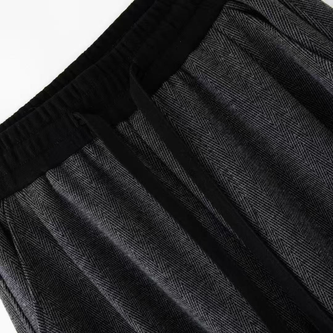 Men’s Minimalist Cotton Blend Relaxed Fit Joggers