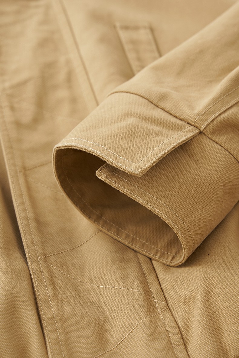 Inflation Detachable Collar Colorblock Cotton Jacket Inflation Detachable Collar Colorblock Cotton Jacket