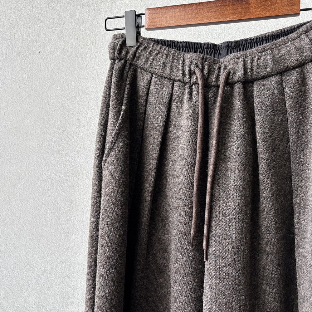 Yanshuang Casual Wide-Leg Knit Pants for Women Yanshuang Casual Wide-Leg Knit Pants for Women