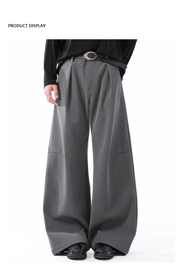 2025 Cleanfit Wide-Leg Casual Suit Pants