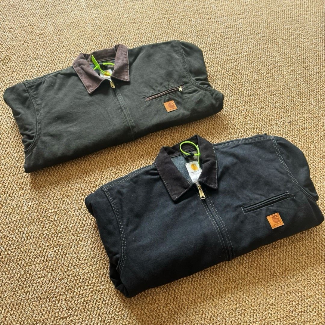 Vintage American Detroit Cotton Workwear Jacket