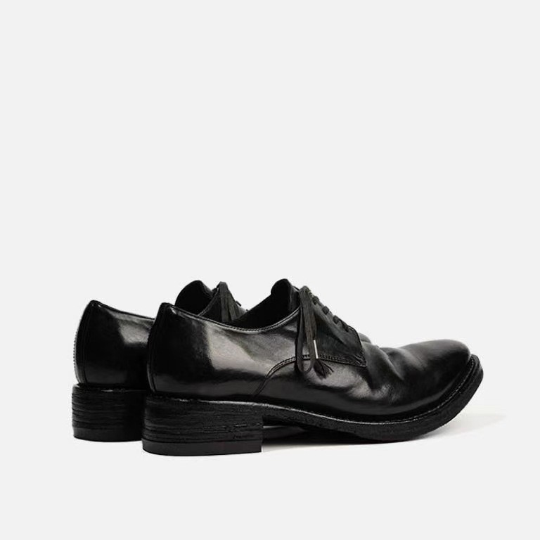 Men’s Genuine Leather Height Increasing Derby Shoes