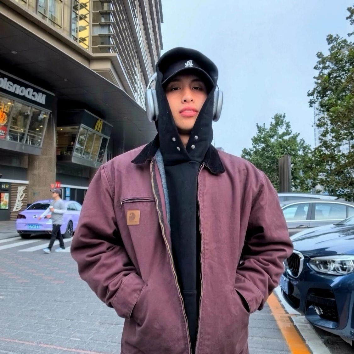 Vintage American Detroit Cotton Workwear Jacket