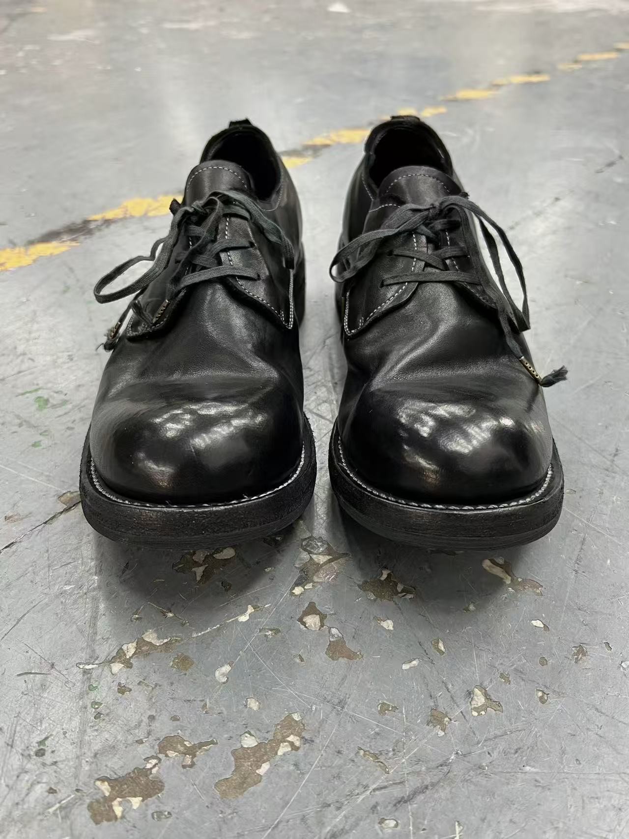 Premium Leather Derby Shoes for Men - Classic British Style