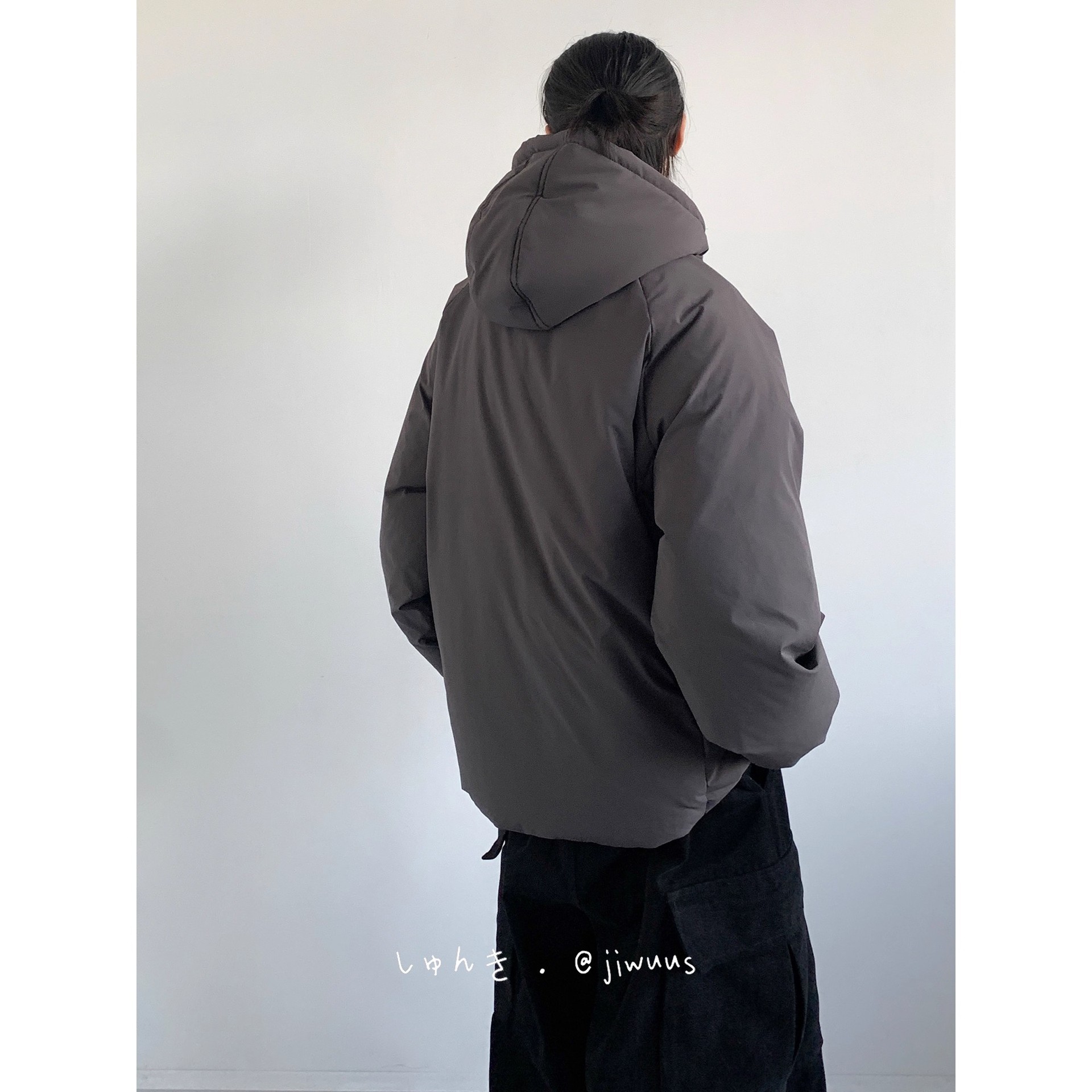 Vintage Japanese Style Hooded Thick Winter Jacket