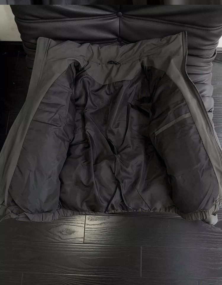 Shanlida Deep Grey Wool Corduroy Winter Jacket