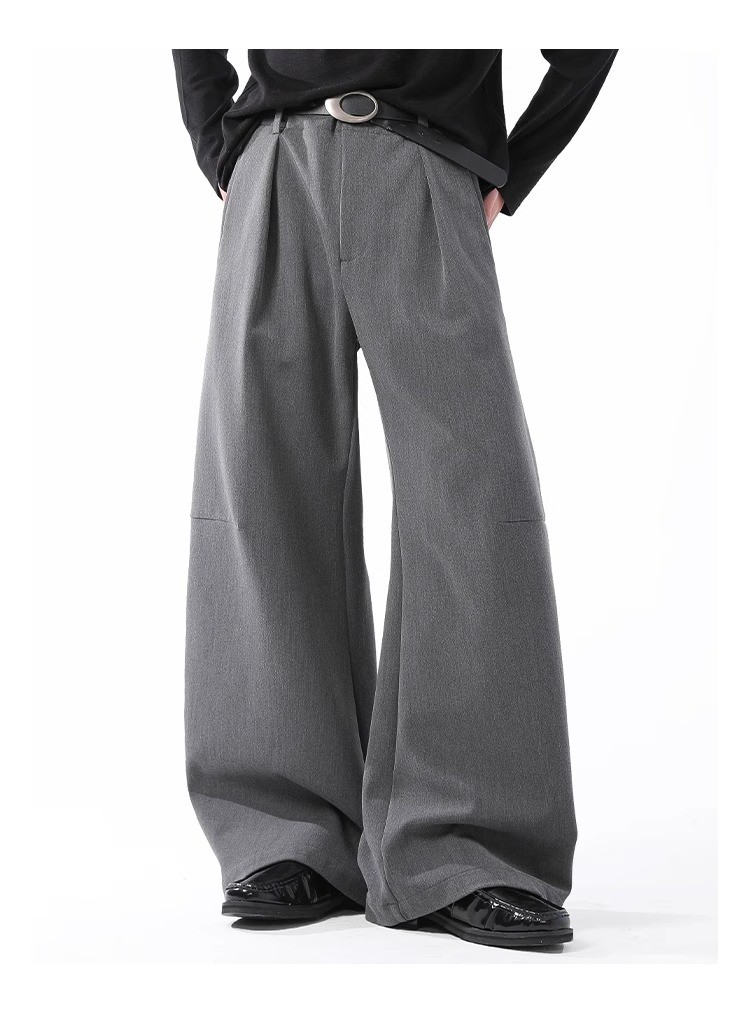 2025 Cleanfit Wide-Leg Casual Suit Pants