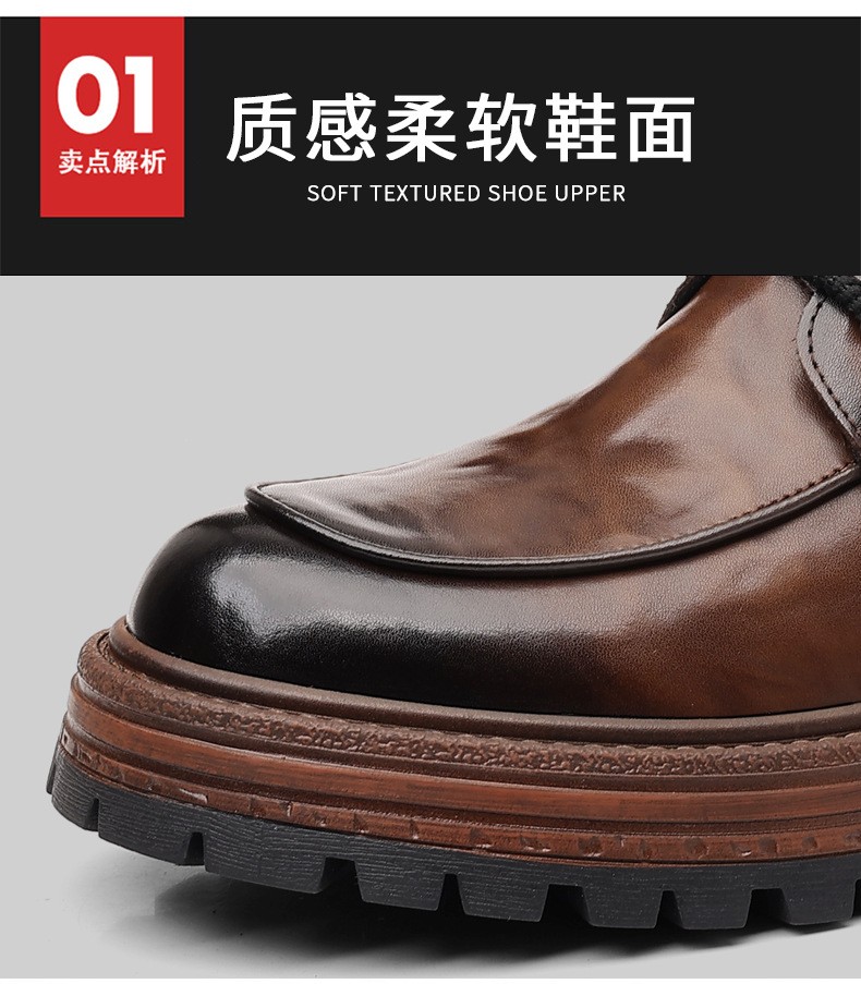 2025 Men’s Mid-Calf Insulated Fashion Leather Boots