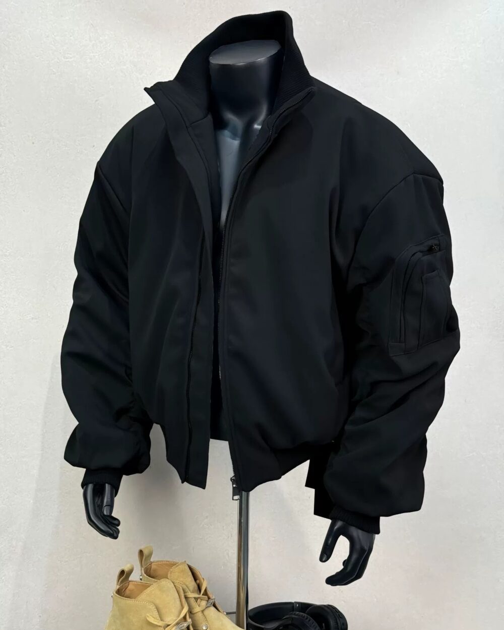 MA1 Style Thickened Men's Winter Flight Jacket