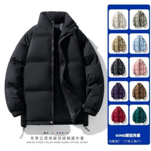 Men's Thick Winter Cotton Coat Loose Fit Jacket