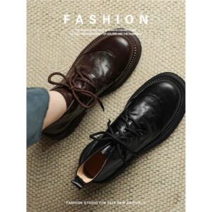 Premium Leather Women’s Soft Sole Martin Boots