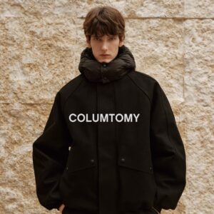 Men's 90% White Duck Down Hooded Winter Jacket