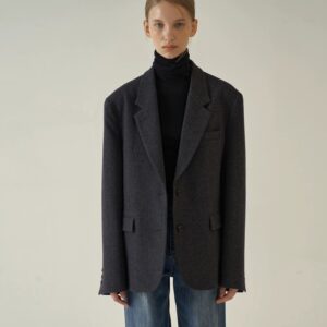 FACA*E Wool Double-Breasted Women's Blazer 2025