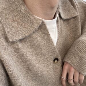 Men's Loose Knit Cardigan Lightweight Autumn Winter