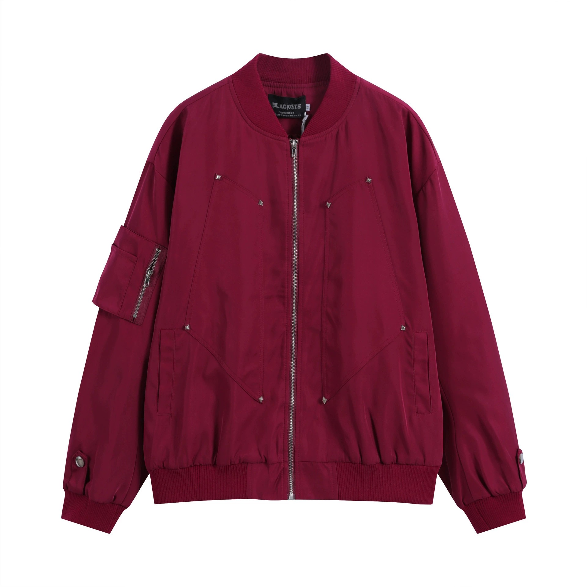 main_132 OREETA Casual Polyester Zip-Up Autumn Jacket - Image 132