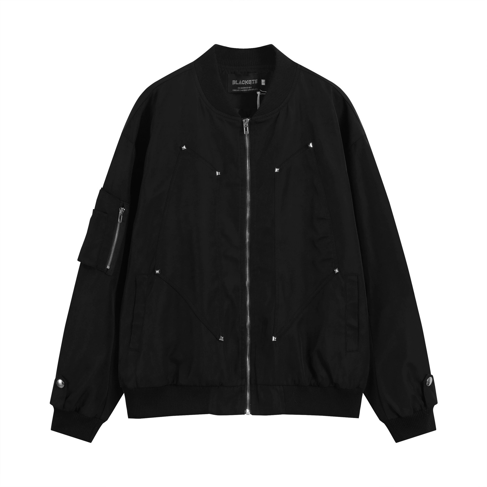 main_133 OREETA Casual Polyester Zip-Up Autumn Jacket - Image 133