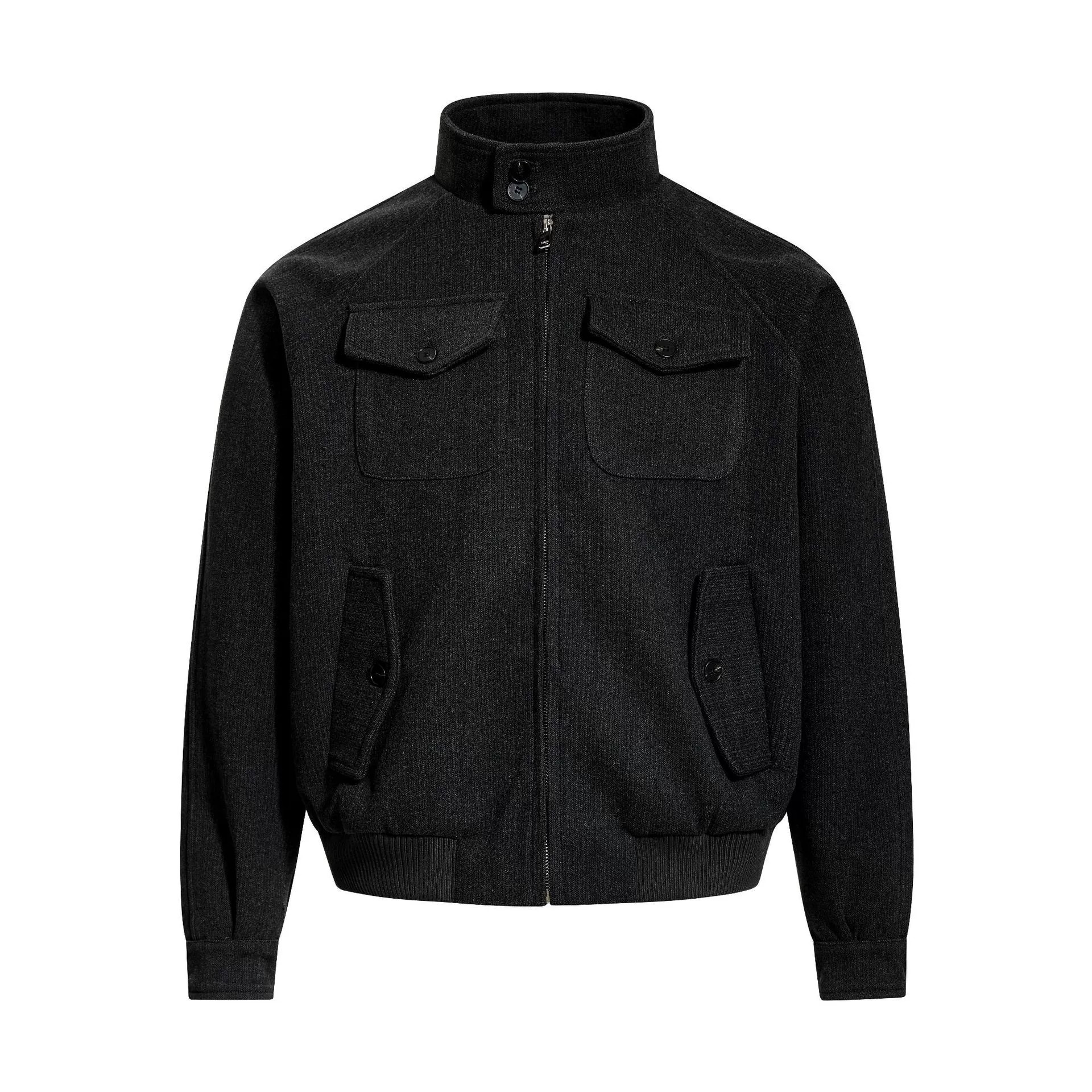 main_145 OREETA Casual Polyester Zip-Up Autumn Jacket - Image 145