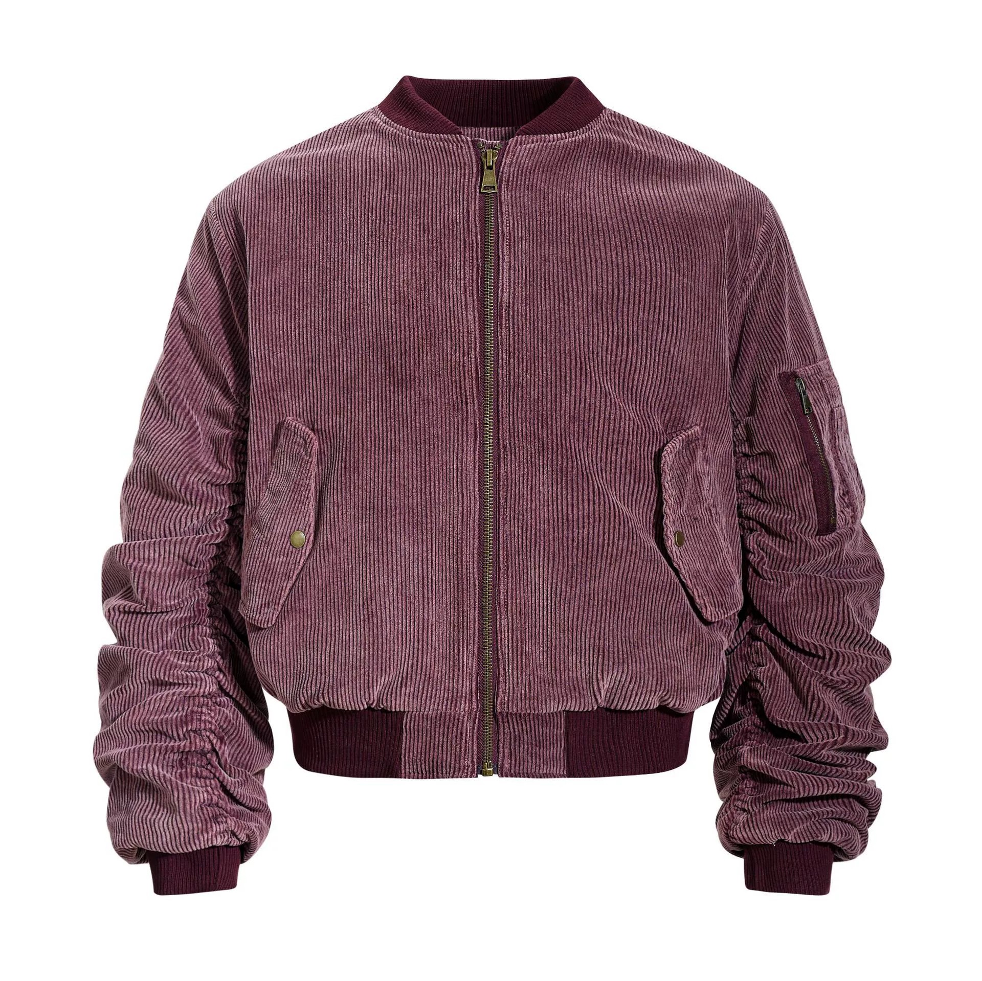 main_162 OREETA Casual Polyester Zip-Up Autumn Jacket - Image 162