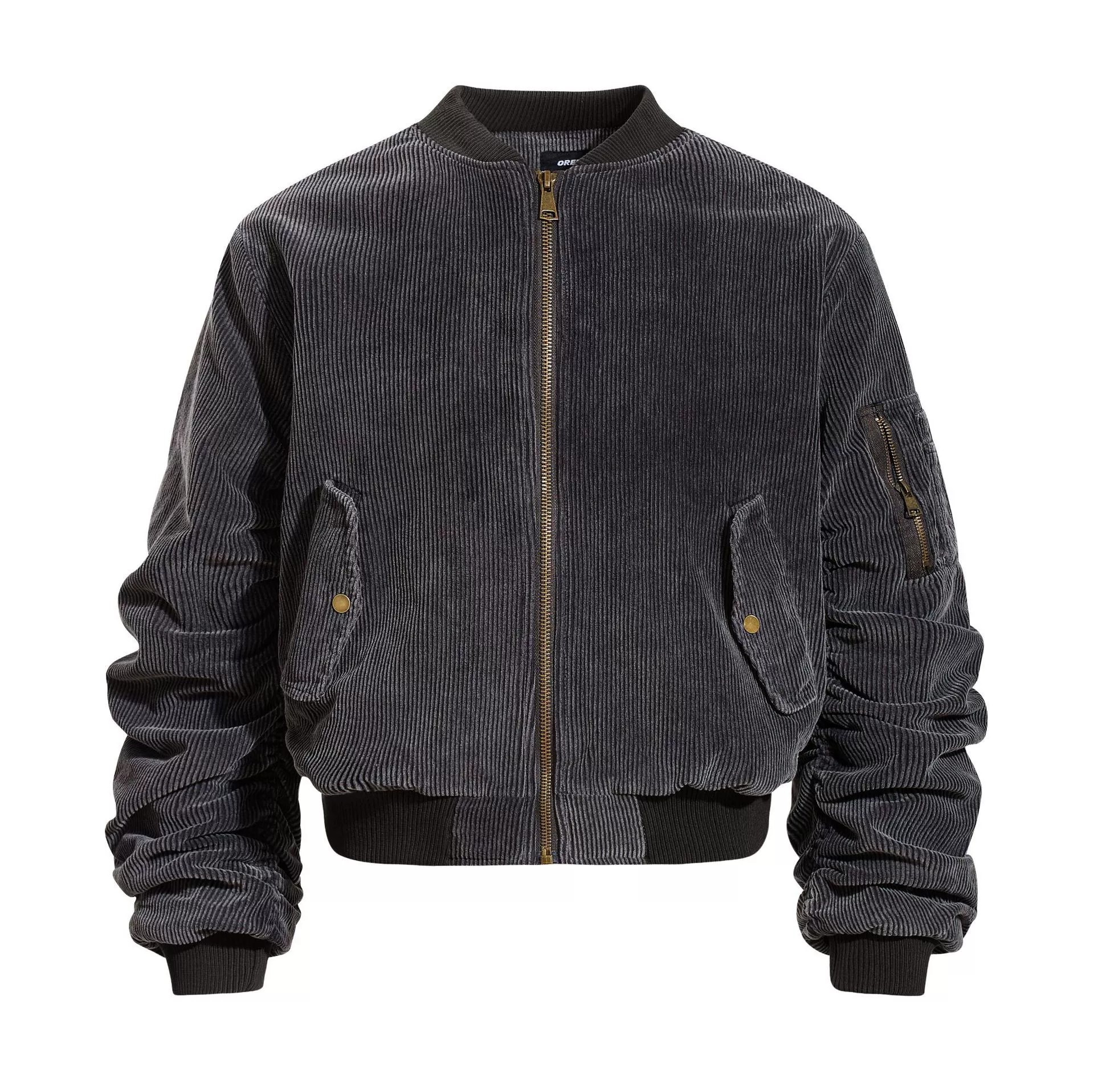 main_163 OREETA Casual Polyester Zip-Up Autumn Jacket - Image 163