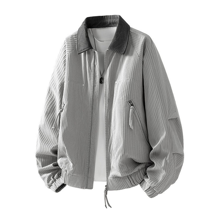 main_2 2025 Vintage Corduroy Hooded Jacket for Men - Image 2