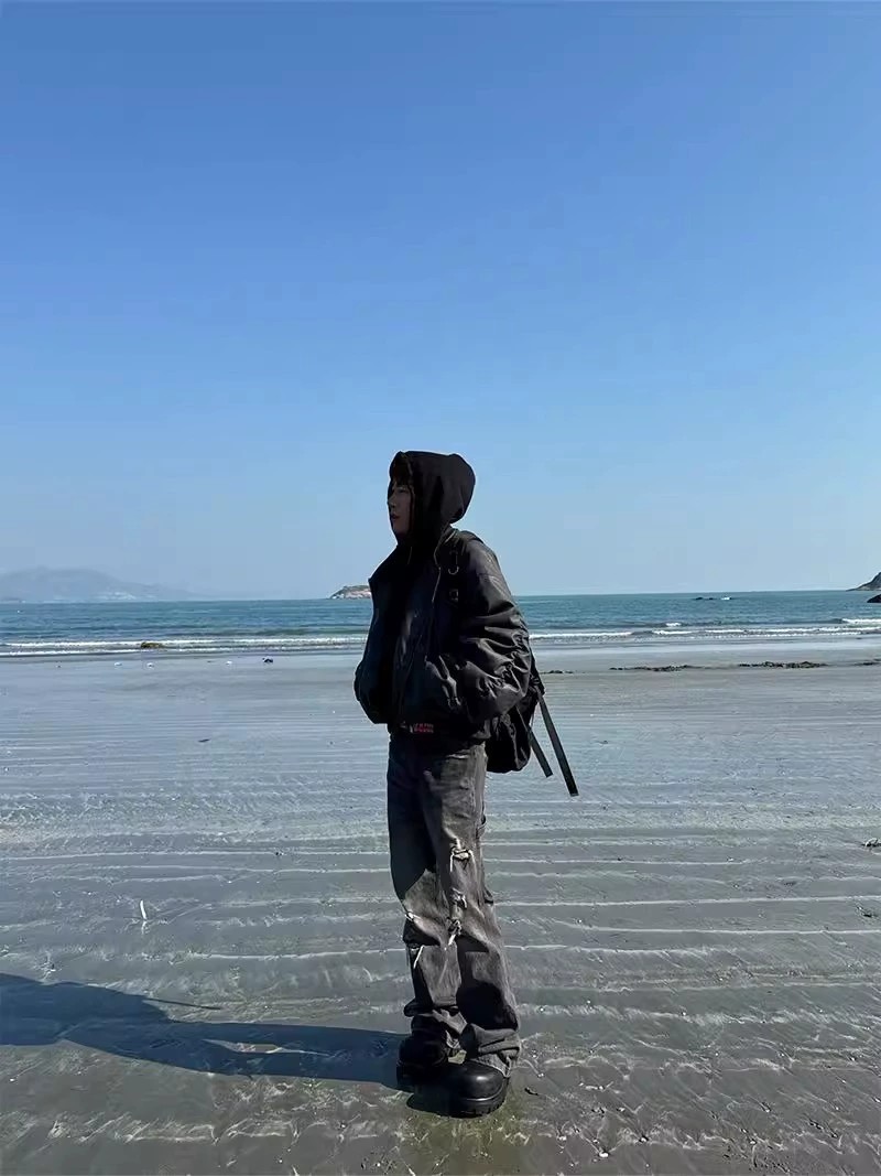 main_2 2025 Double-Layer Hooded Bomber Jacket - Image 2