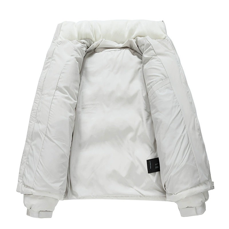 main_3 Men's Loose Fit 85% White Duck Down Winter Jacket - Image 3