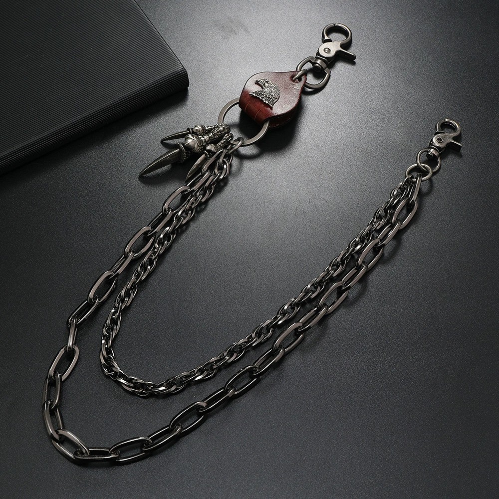 main_3 Unisex Punk Hip-Hop Multi-Layer Metal Waist Chain - Image 3