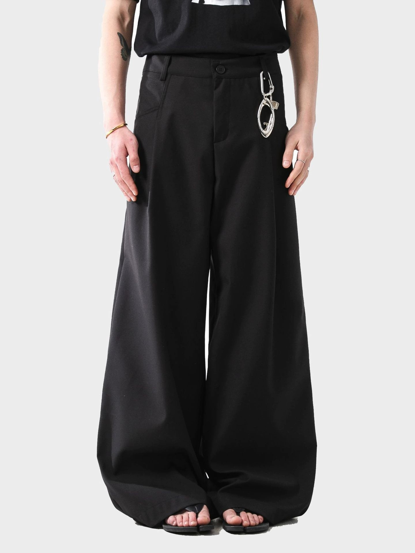 main_3 Men's Premium Wrinkle-Design Casual Straight Pants - Image 3