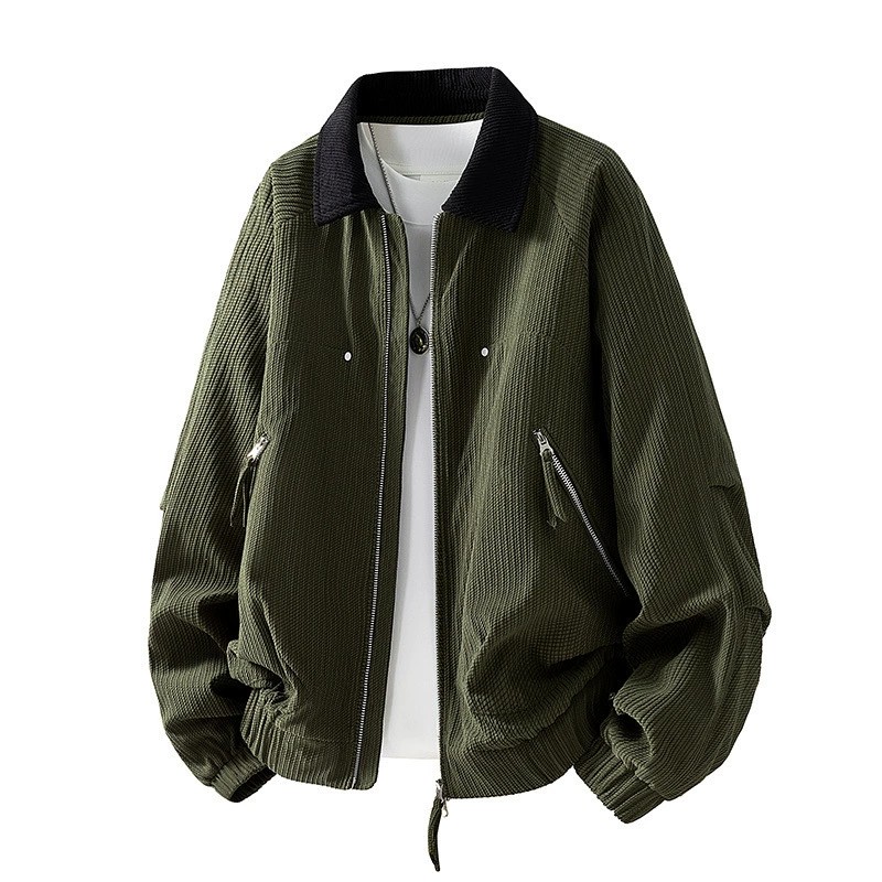 main_3 2025 Vintage Corduroy Hooded Jacket for Men - Image 3