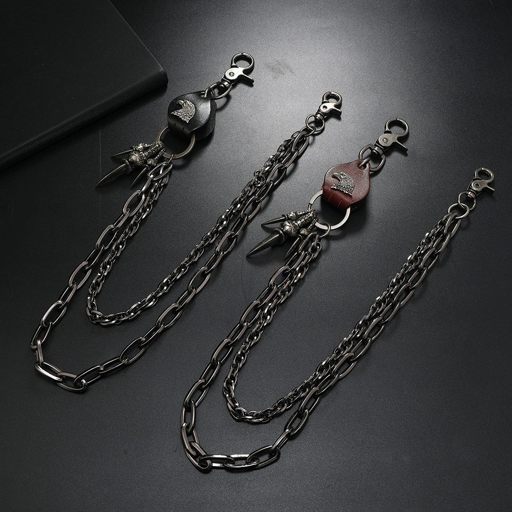 main_4 Unisex Punk Hip-Hop Multi-Layer Metal Waist Chain - Image 4