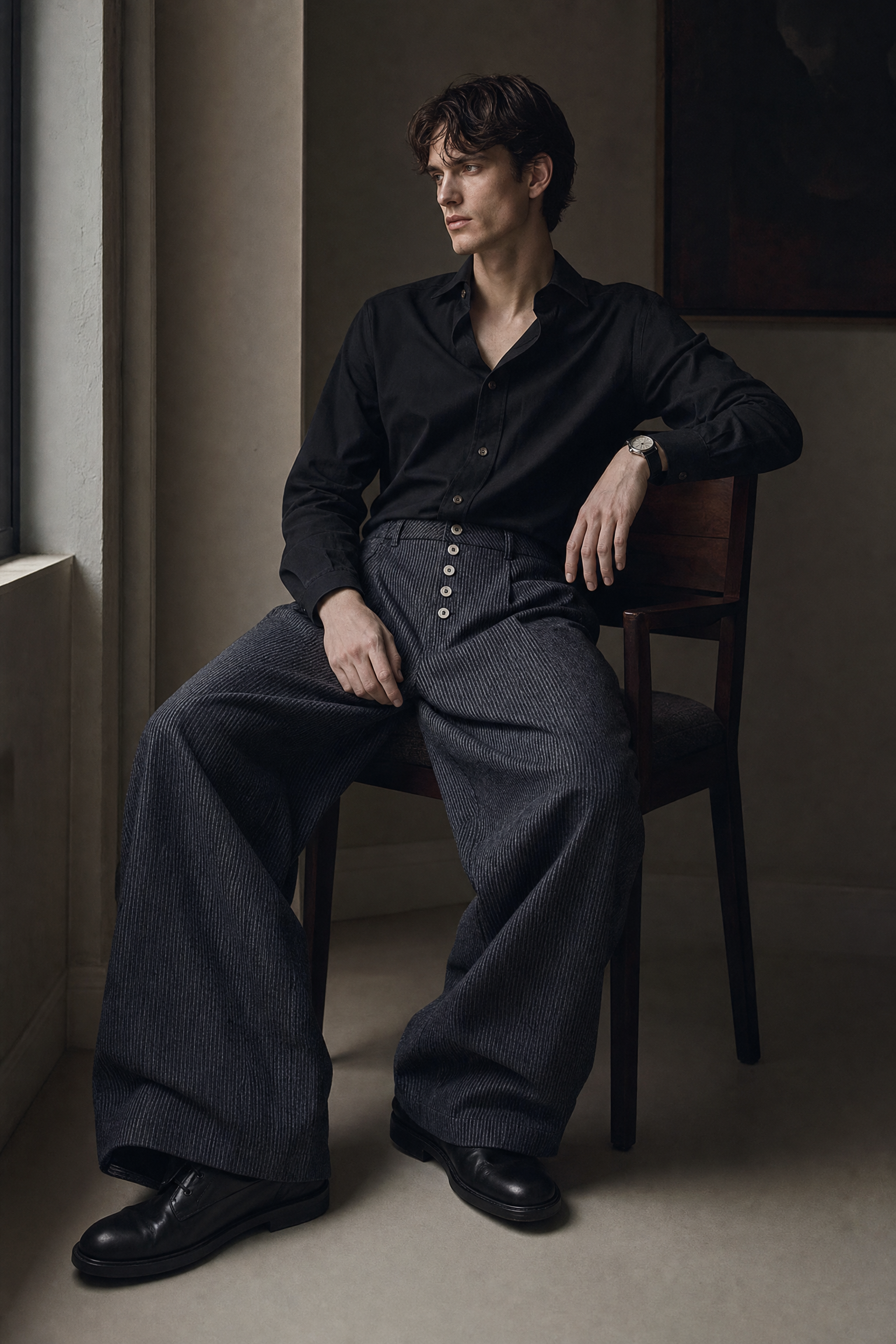 1000044433279 pants clean drape lookbook 02 1000044433279 pants clean drape lookbook 02