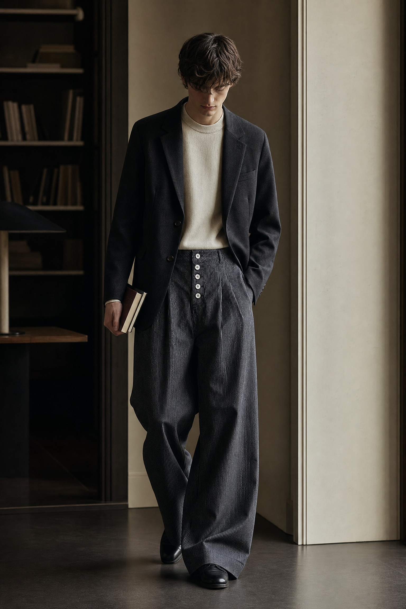 1000044433279 pants clean drape lookbook 03 1000044433279 pants clean drape lookbook 03