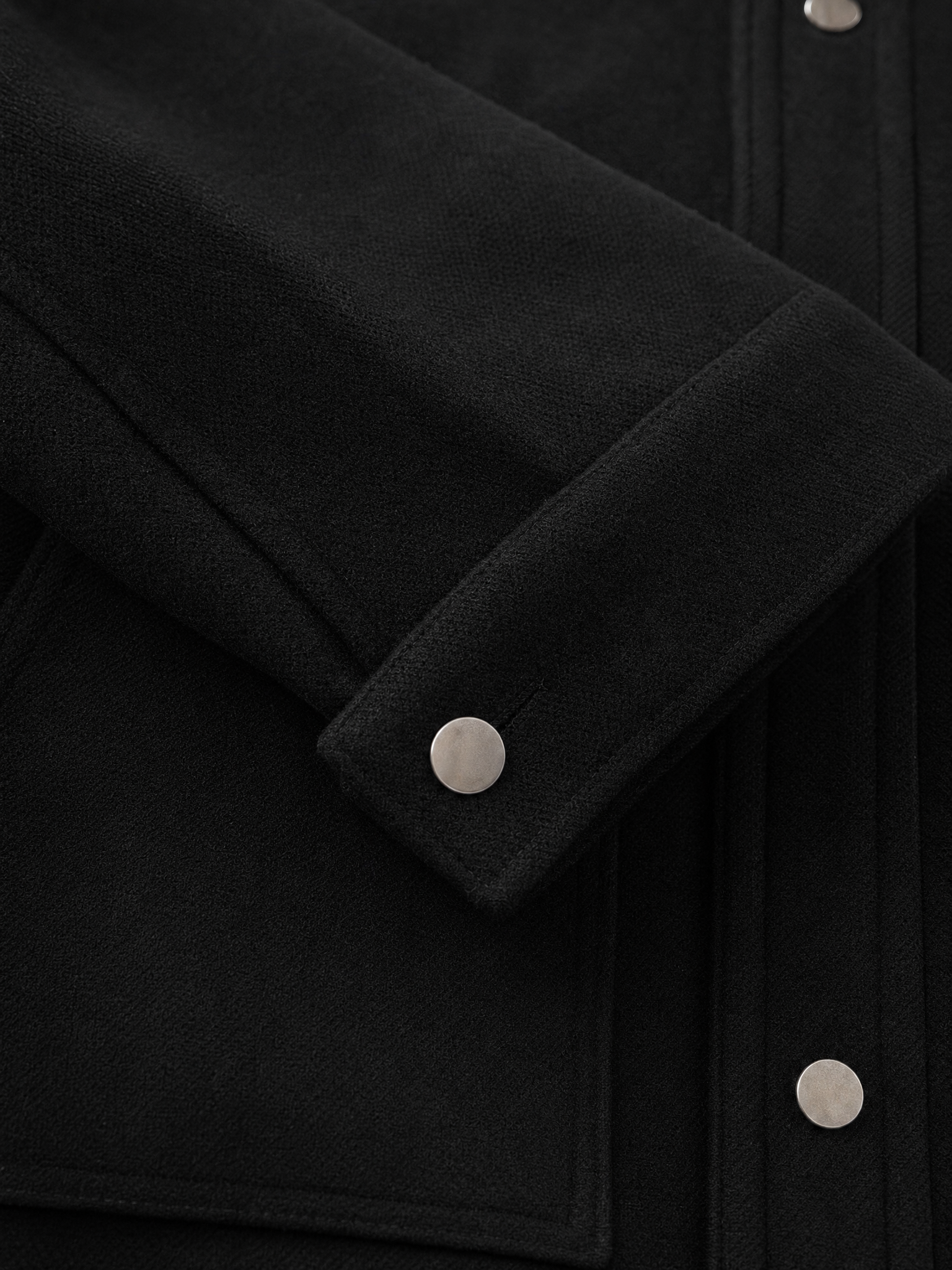 MYQ Vintage Korean Style Thick Wool Blend Jacket MYQ Vintage Korean Style Thick Wool Blend Jacket detail