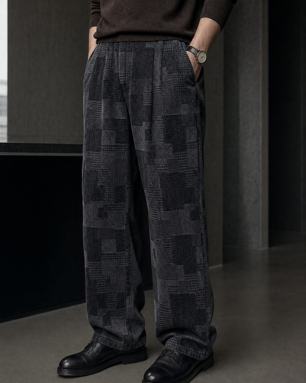 659005912326 pants dark cargo lookbook 01
